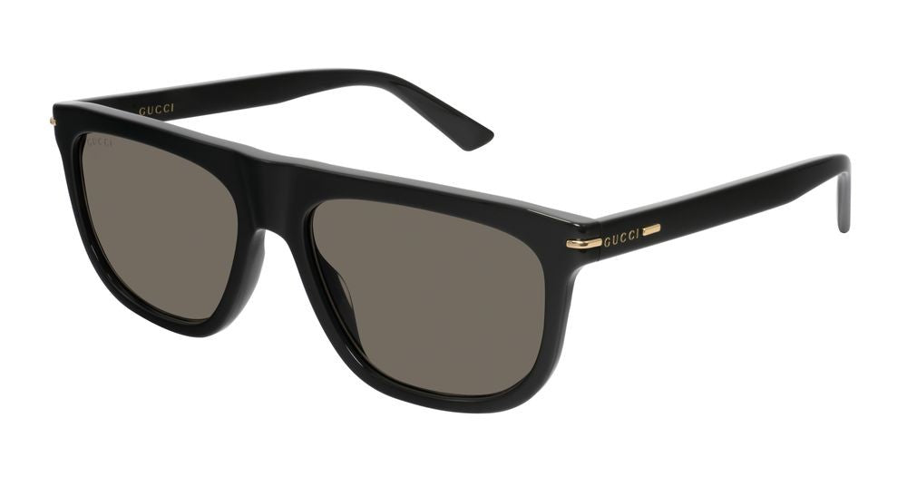Gucci Green Metallic Accents Oversized Square Sunglasses