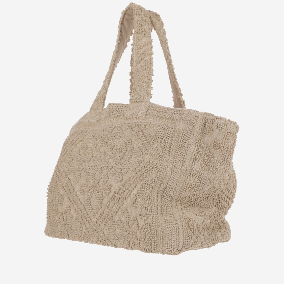 Mc2 Saint Barth Cotton Shoulder Bag