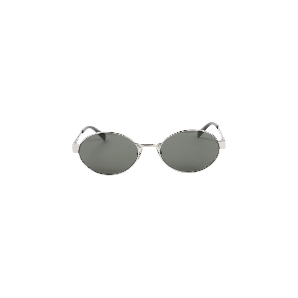 Saint Laurent Silver Metal Sunglasses