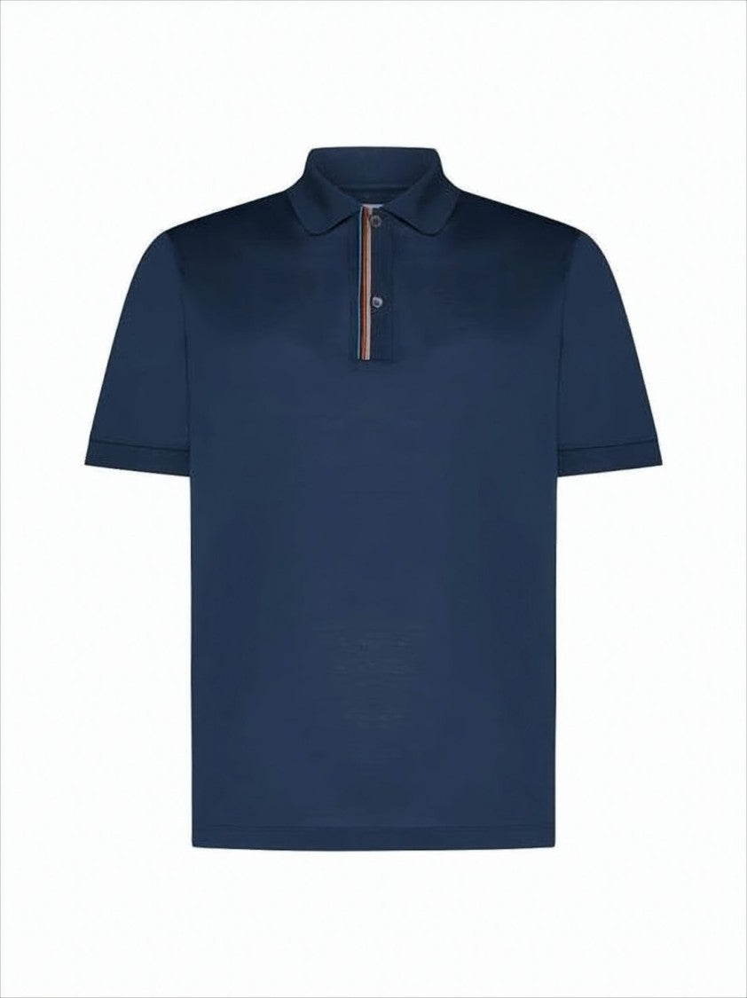Paul Smith Deep Blue Classic Polo Shirt