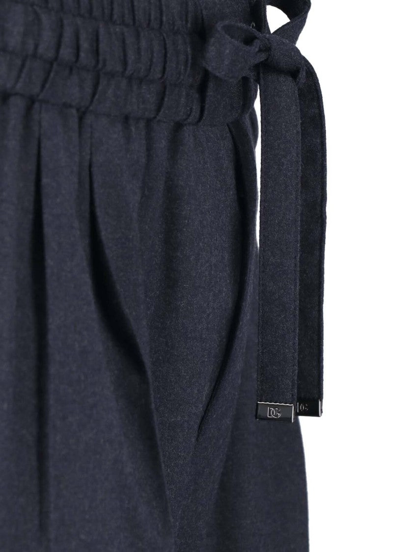 Dolce & Gabbana Relaxed-Fit Elastic Waistband Chino Trousers