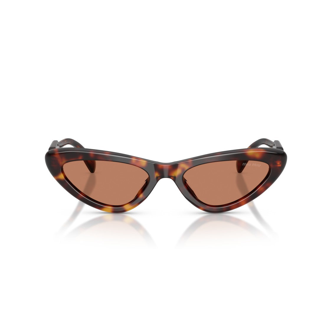 Miu Miu 0Mu B11su Cat-Eye Tortoiseshell Sunglasses