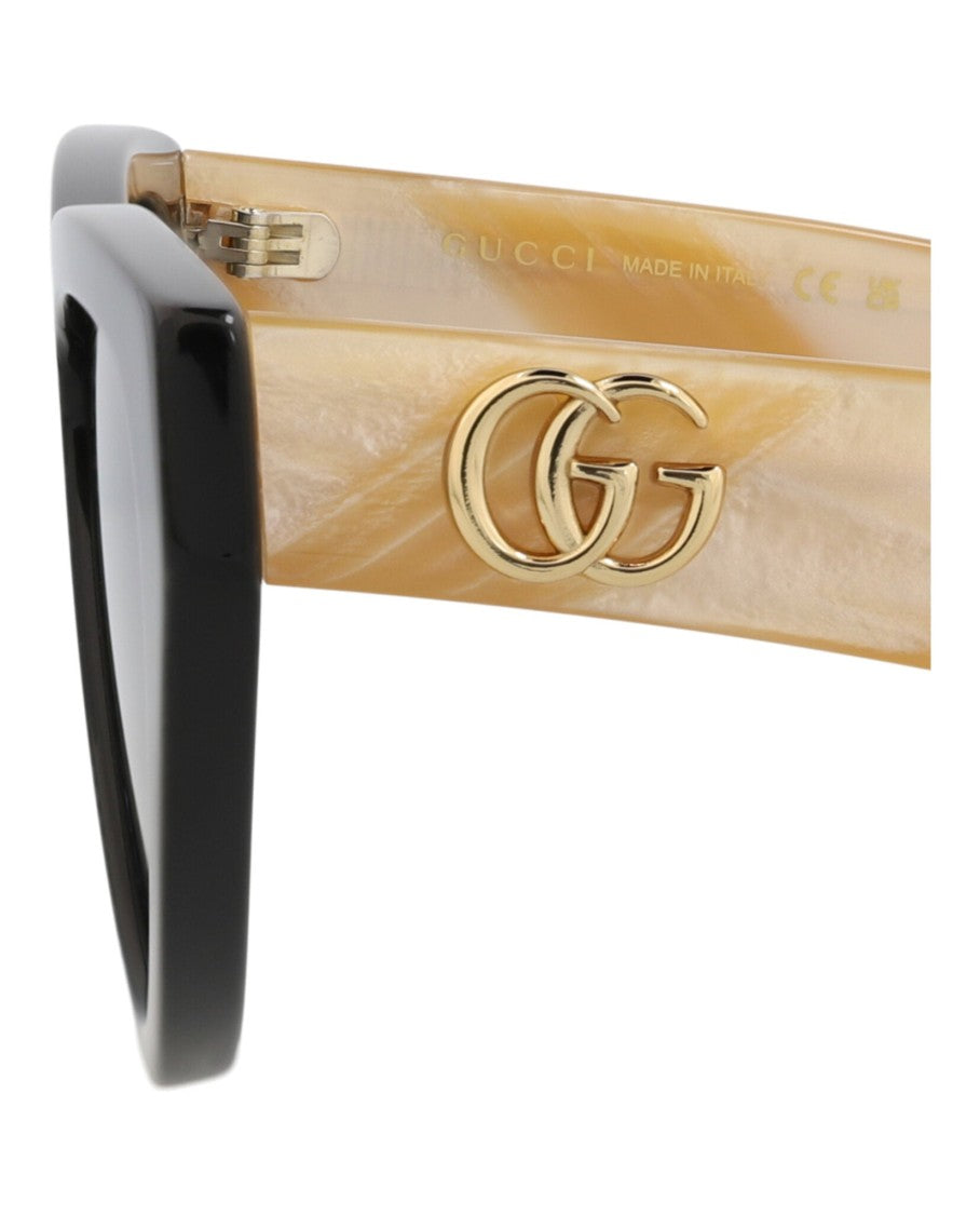 Gucci Cat Eye-Frame Recycled Acetate Sunglasses