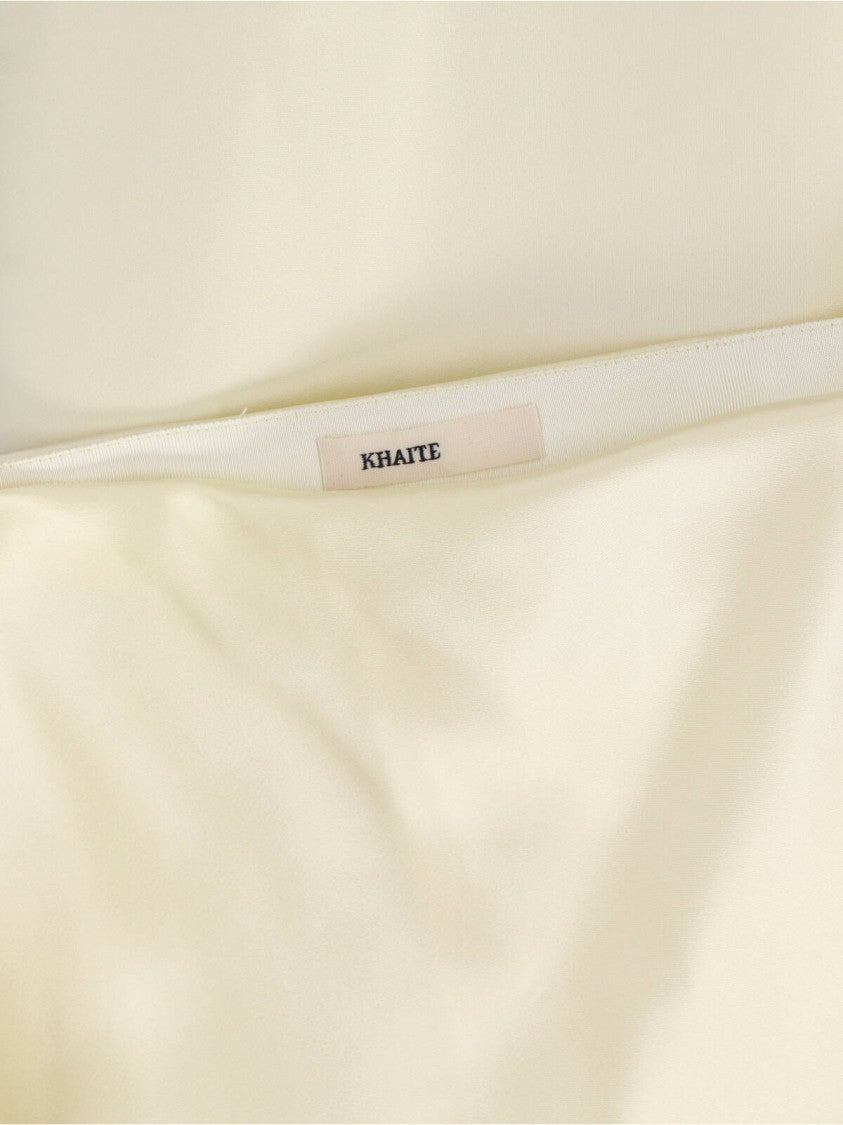 Khaite "Demi" Midi Skirt – Yellow