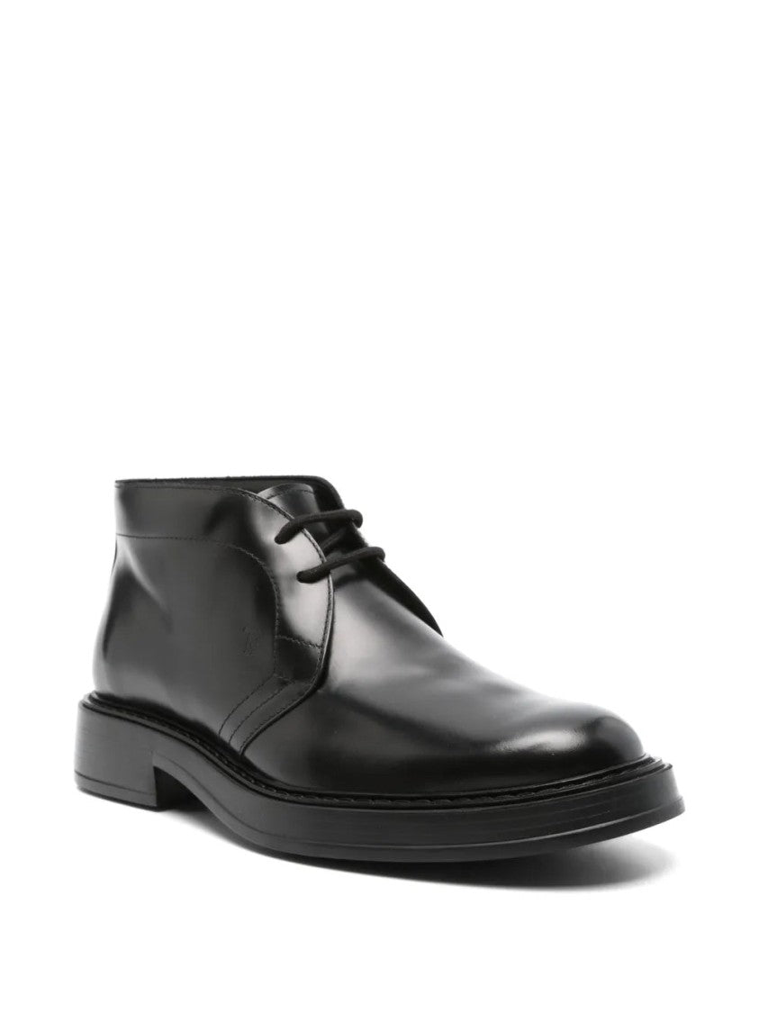 Tod's Leather Desert Boots