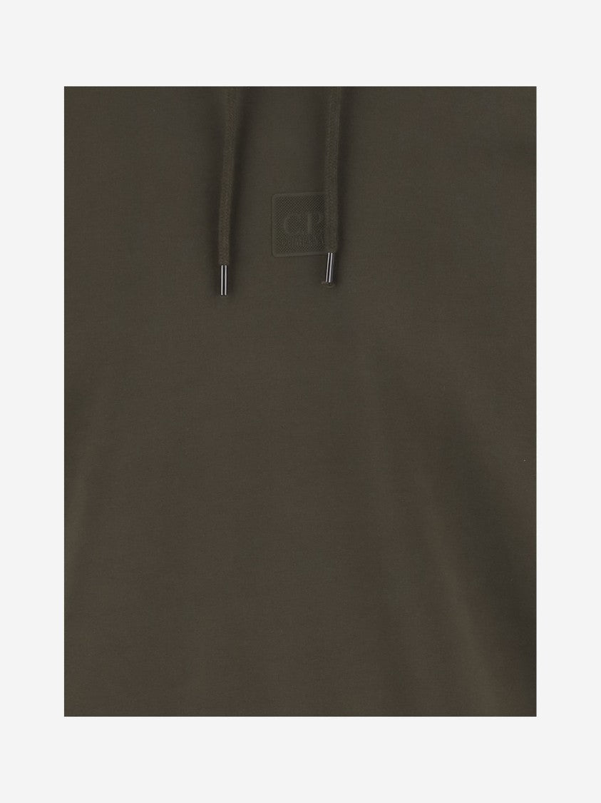 C.P. Company Stretch Cotton Sweatshirt With Logo