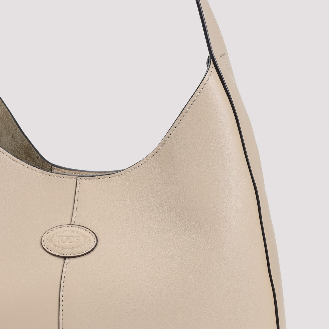 Tod's Light Natural Leather Hobo Bag