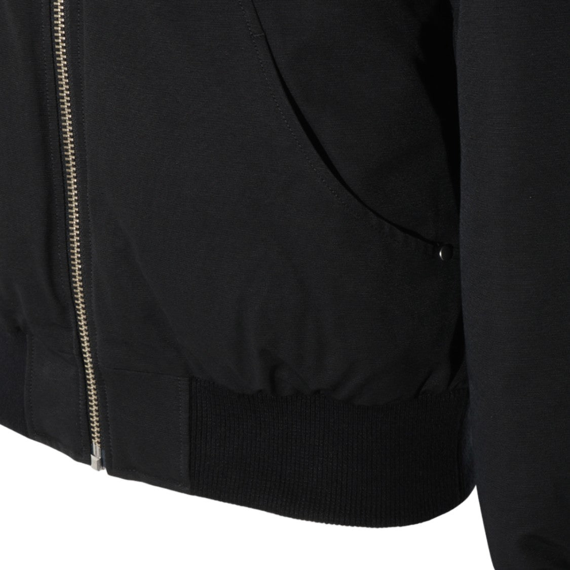 Moose Knuckles Black Detachable Fur-Trimmed Hooded Jacket
