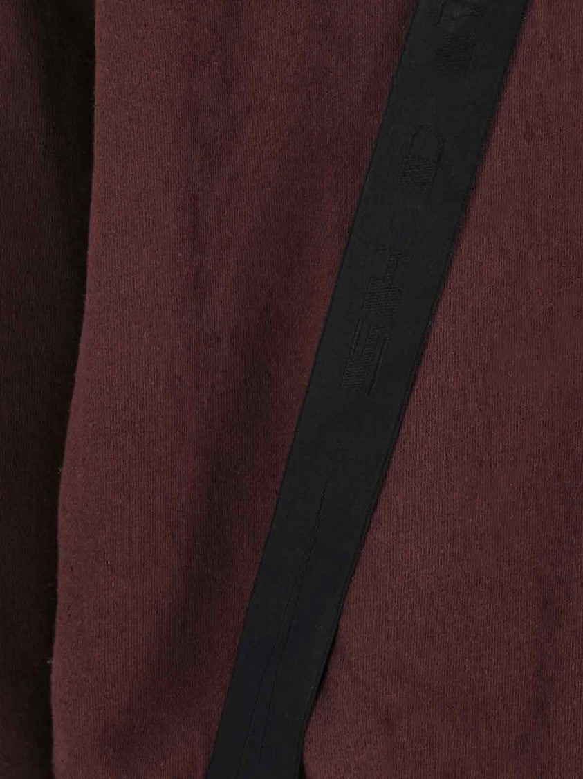 Drkshdw By Rick Owens Classic Knit Sweater In Rich Red Hue