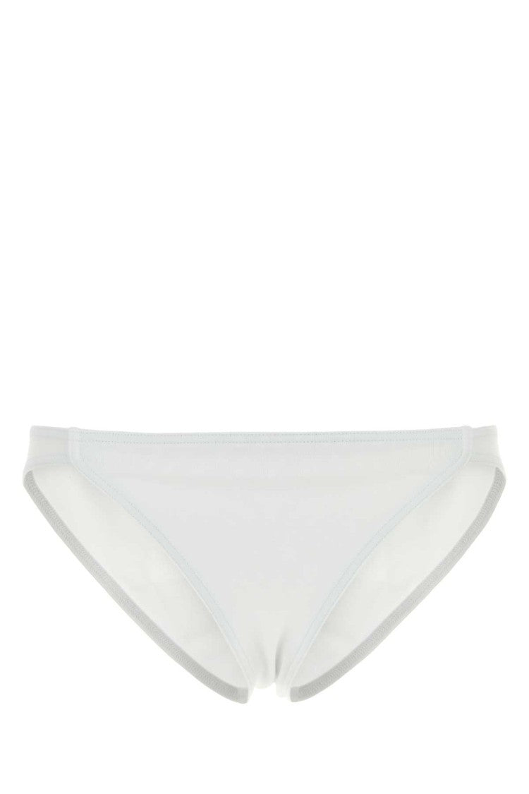 Eres White Stretch Nylon Bikini Bottom
