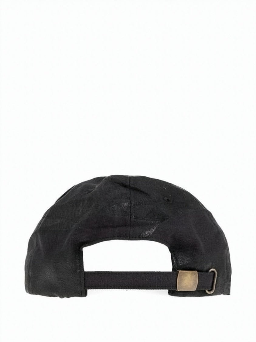 Maison Margiela Cotton Ball Cap With Structured Crown