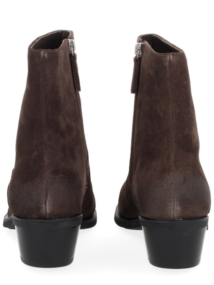Ash Hasley Pointed Toe Studded Boots
