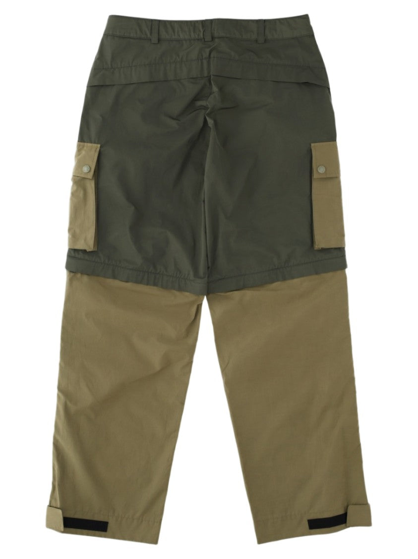Moncler Genius Two-Tone Striped Nylon Cargo Pants