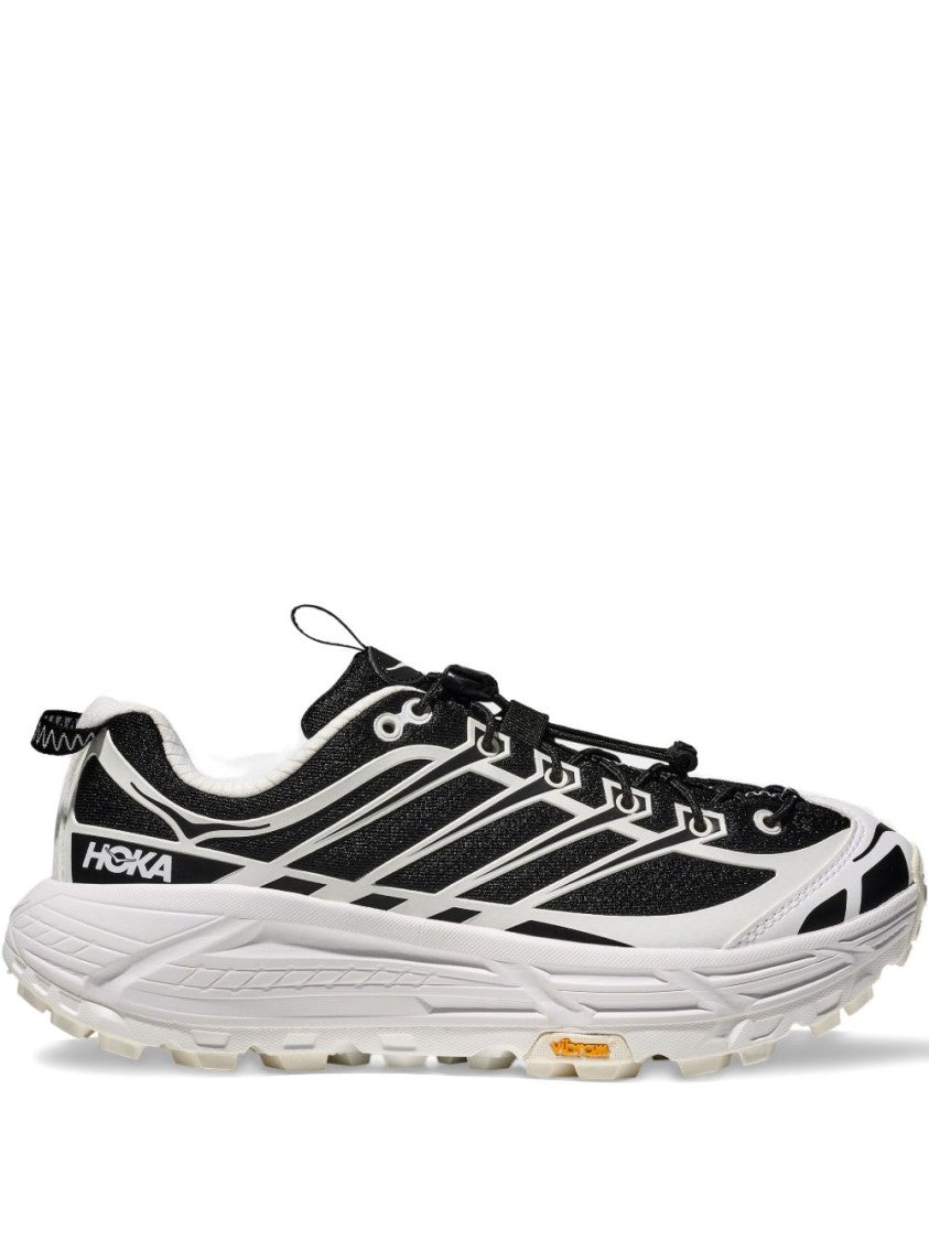 Hoka Chunky Sneakers With Textured Sole And Dynamic Upper
