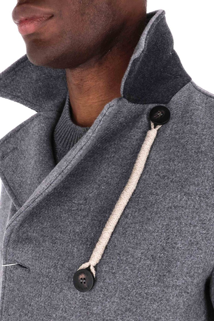 Camplin Island Water-Resistant Wool Peacoat