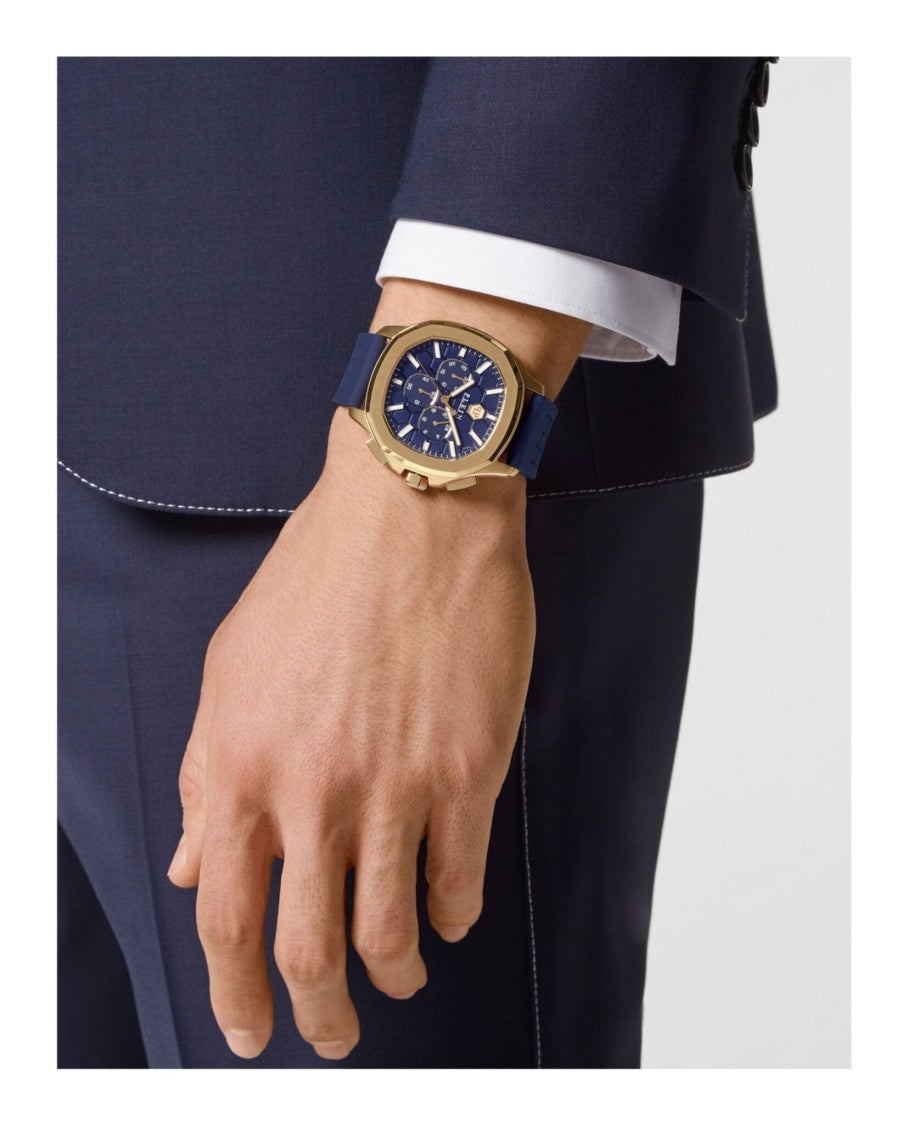Philipp Plein $Pectre Chrono Silicone Watch