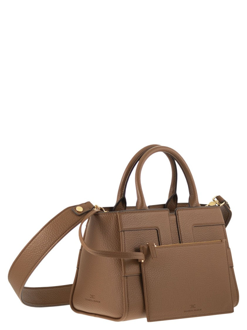 Elisabetta Franchi Medium Tote Bag With Logo