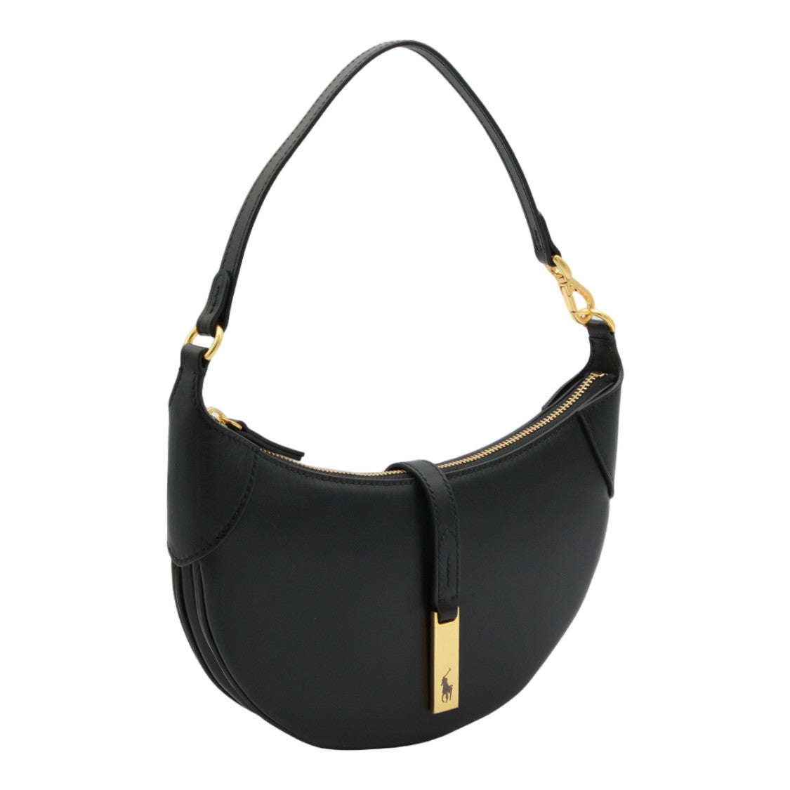 Polo Ralph Lauren Crescent-Shaped Minimalist Shoulder Bag