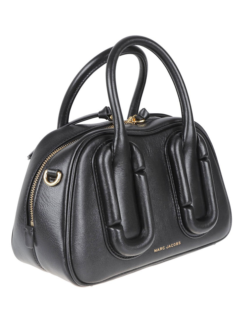 Marc Jacobs Structured Handbag With Padded Handle Design