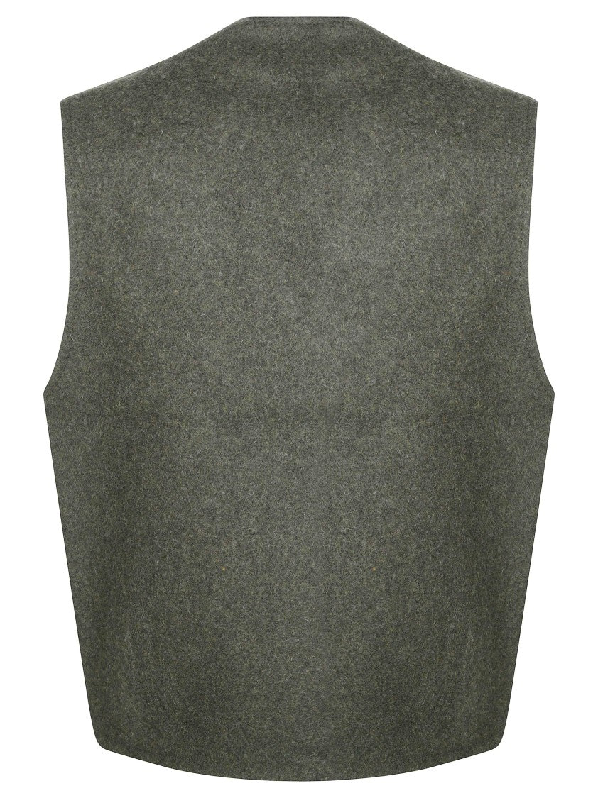 Filson Textured High-Neck Wool Gilet