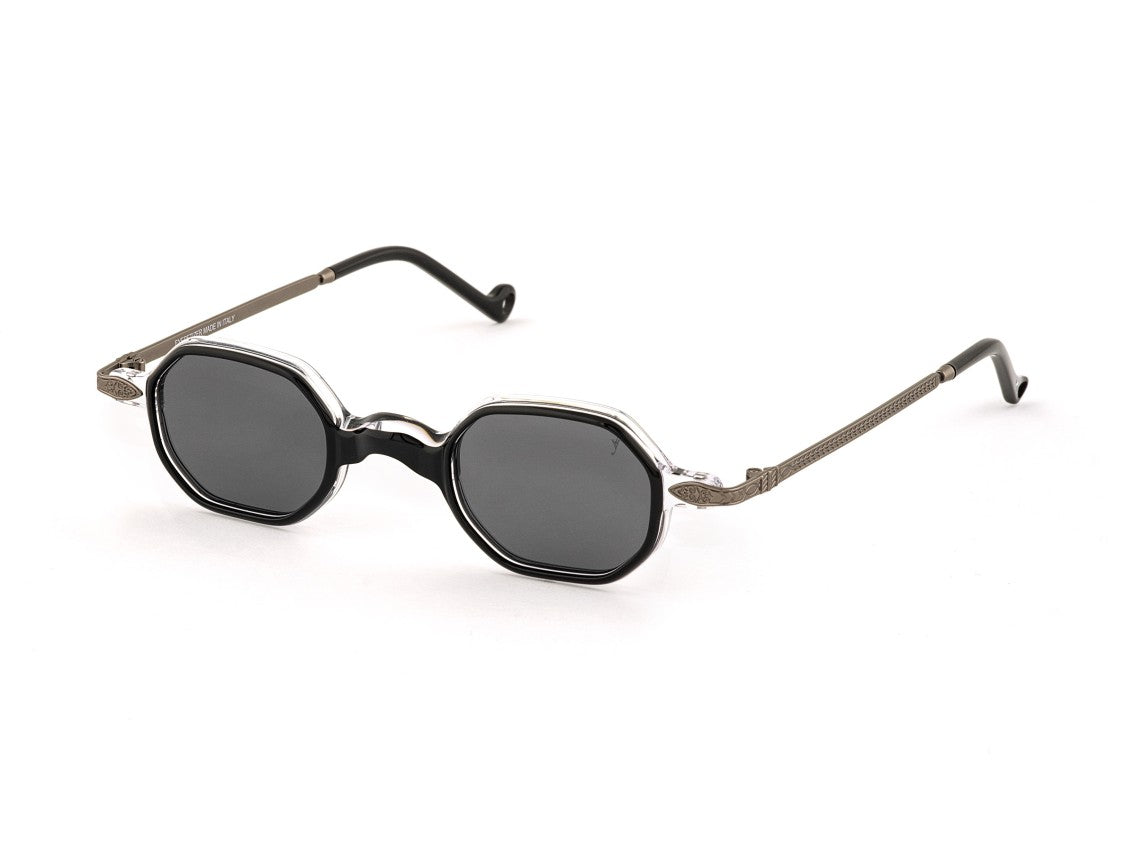 Eyepetizer Boca Metallic Octagonal Sunglasses
