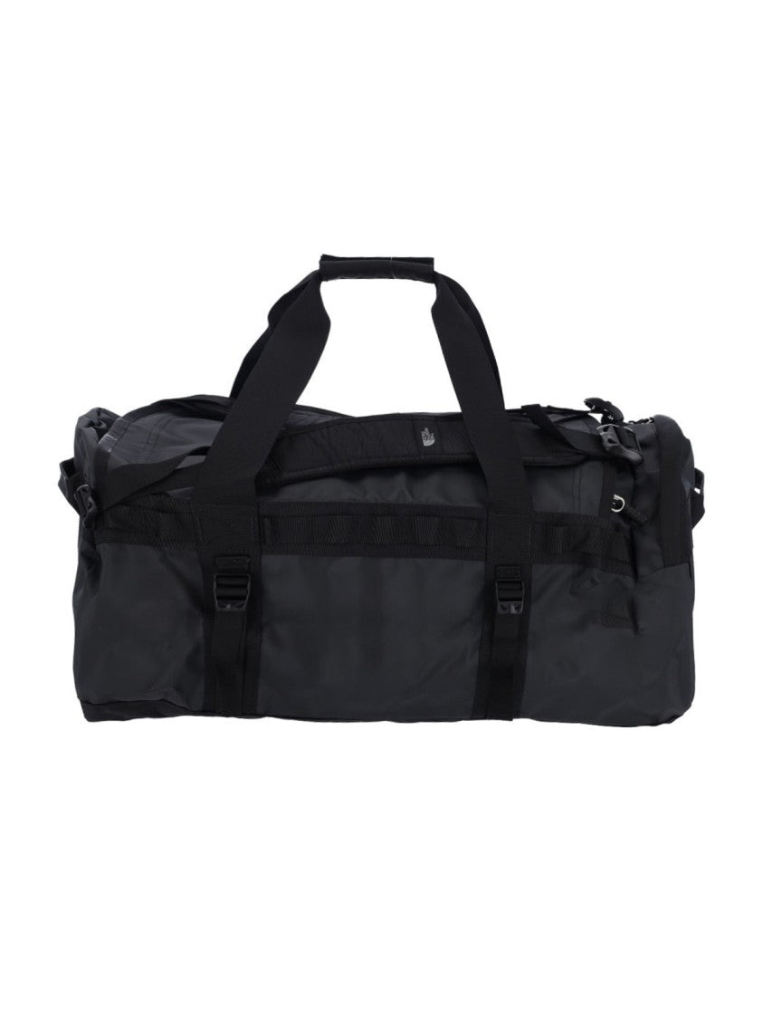 The North Face Rectangular Black Duffle Bag With Adjustable Straps