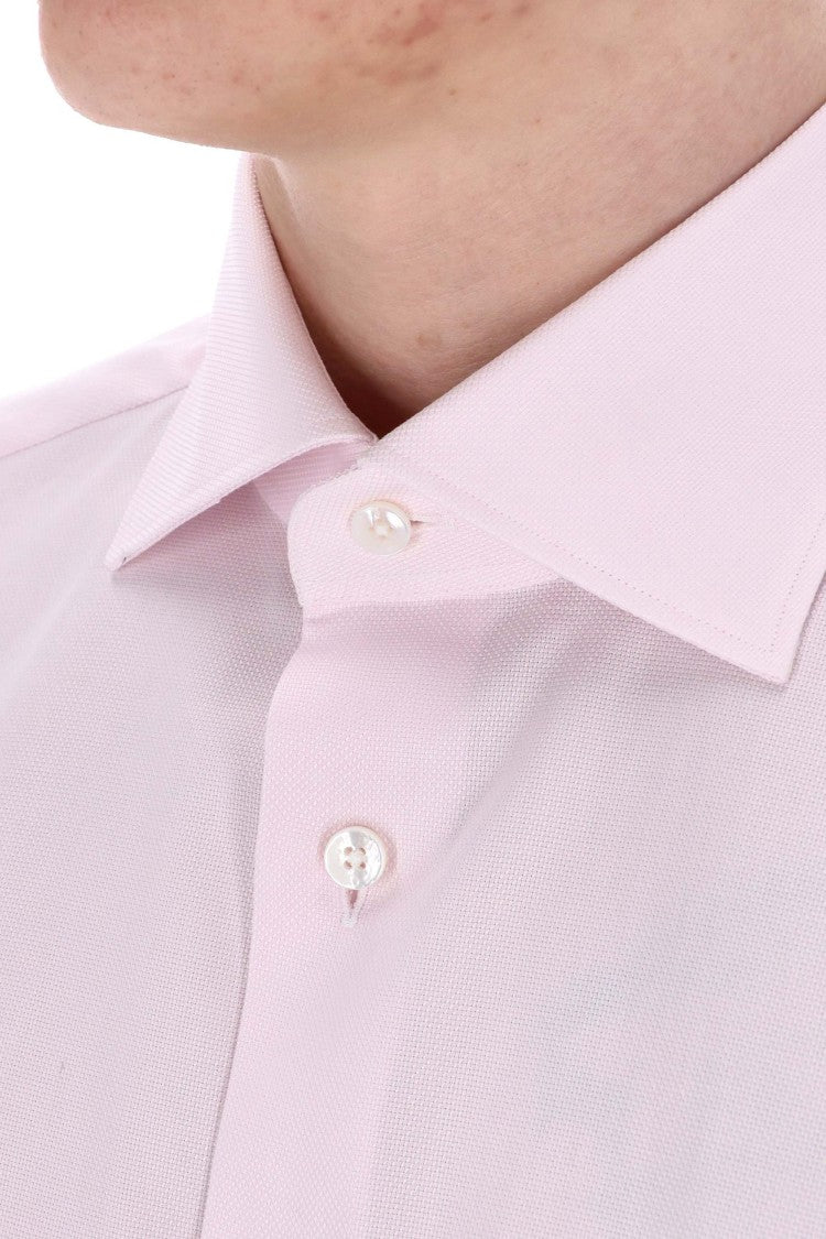 Zegna Trofeo Knitted Cotton Shirt