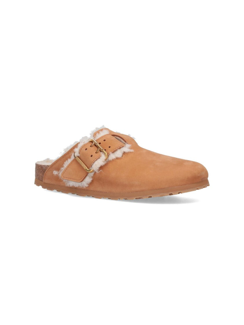 Birkenstock "Boston Bold Shearling" Mules