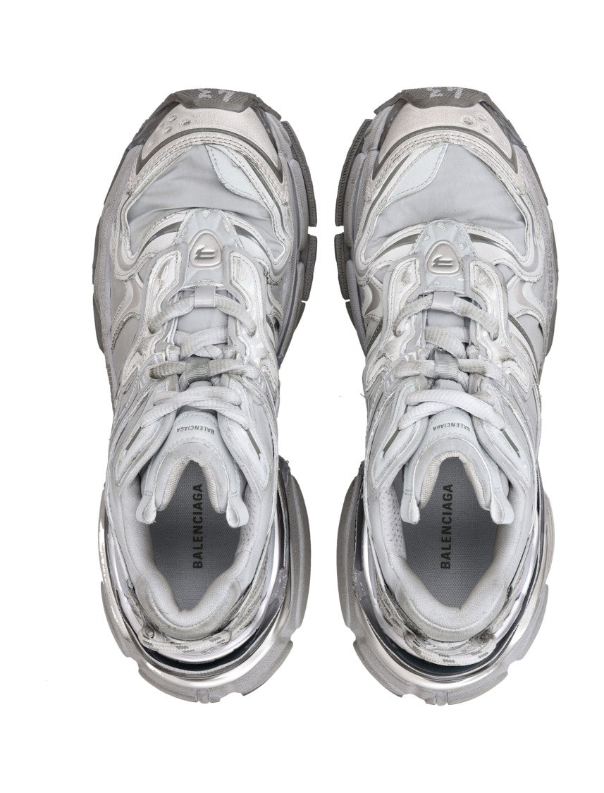 Balenciaga Runner 2.0 Sneakers Grey Silver