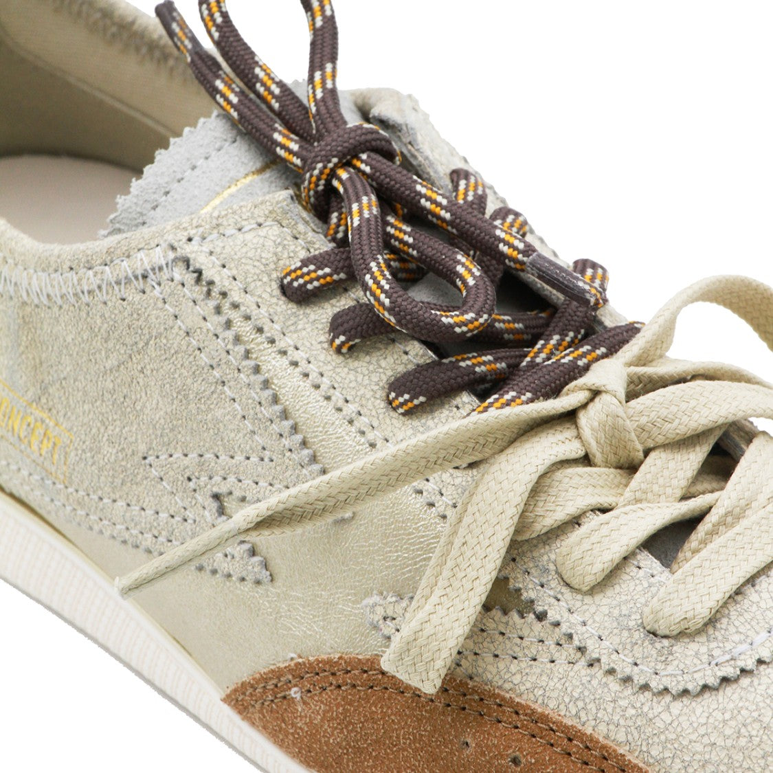 Moaconcept Beige Suede Ikigai Sneakers