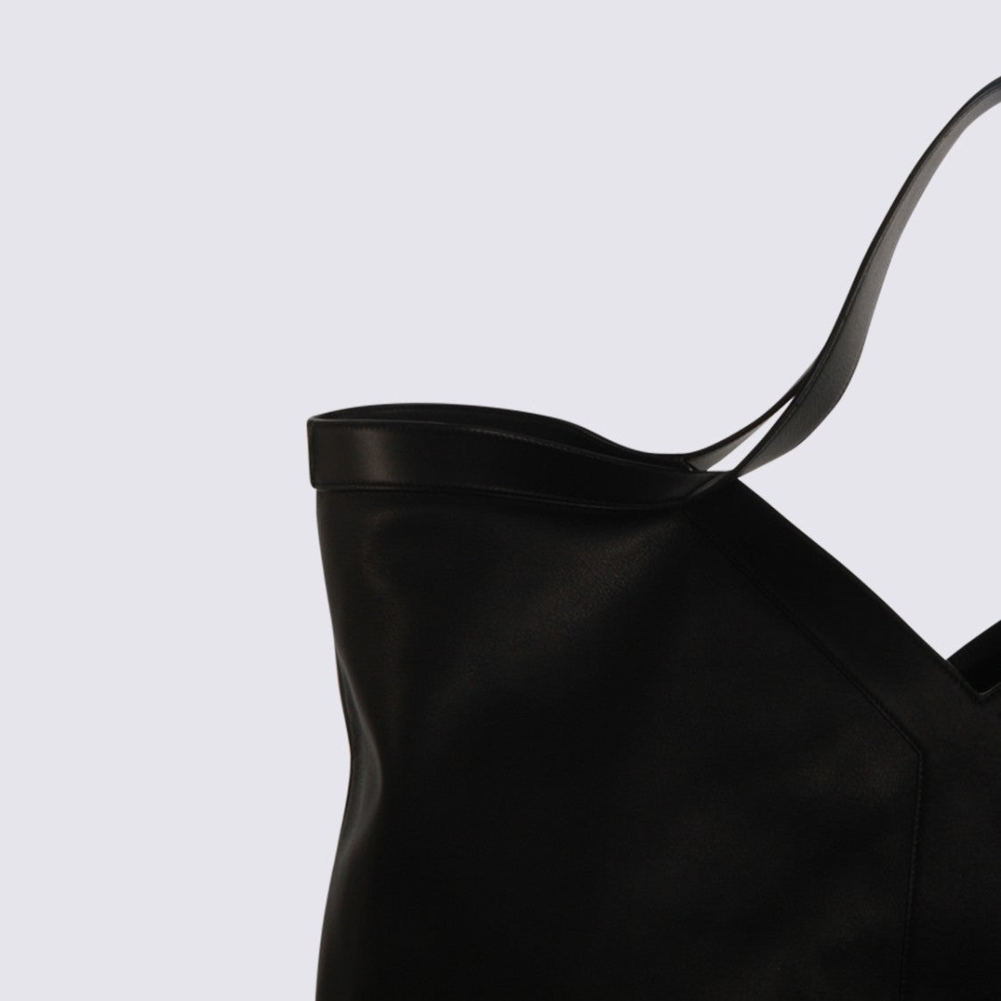 Saint Laurent Large Tote Bag With Minimalist Design And V-Shaped Seam