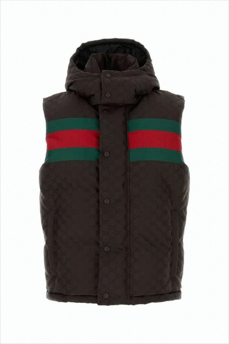 Gucci Padded Vest With High Collar