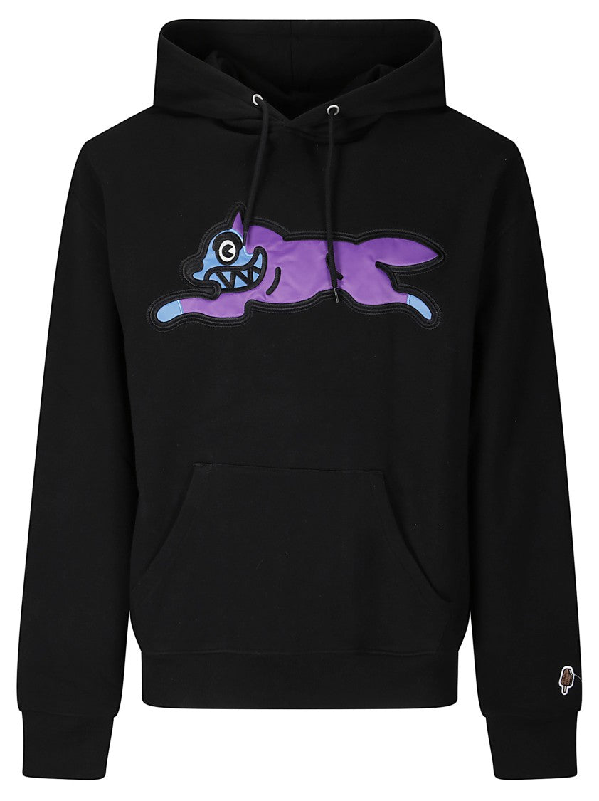 Icecream Satin Running Dog Popover Sweatshirt