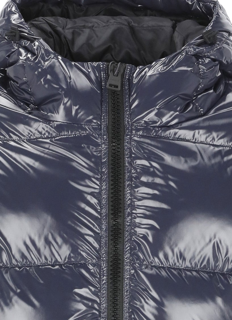 Herno Shiny Blue Padded Down Jacket