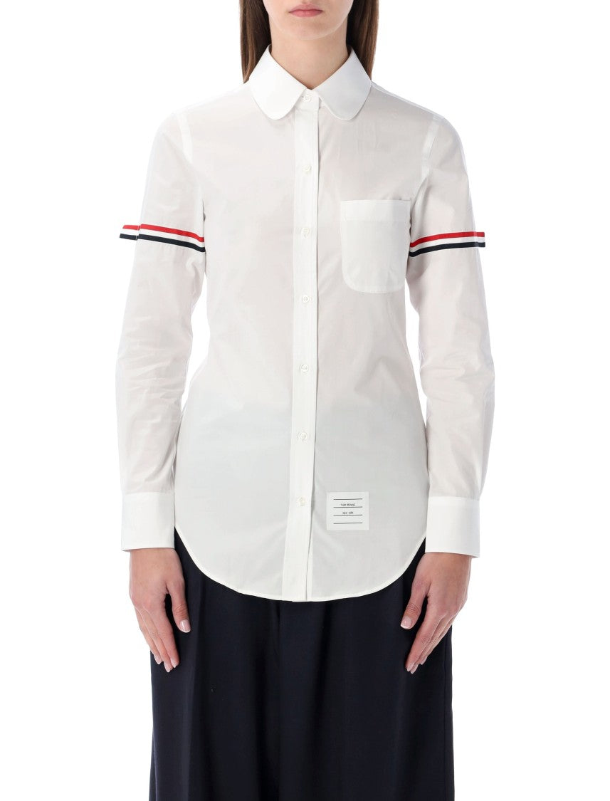 Thom Browne Classic Round-Collar Shirt