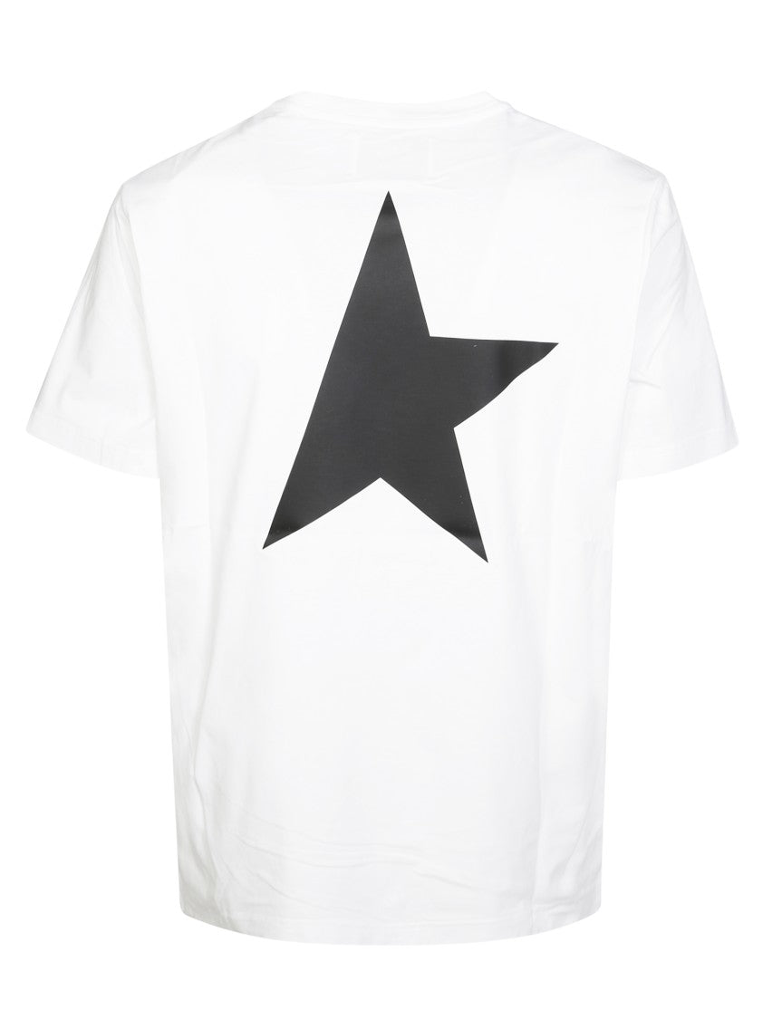 Golden Goose Graphic Print T-Shirt With Iconic Branding