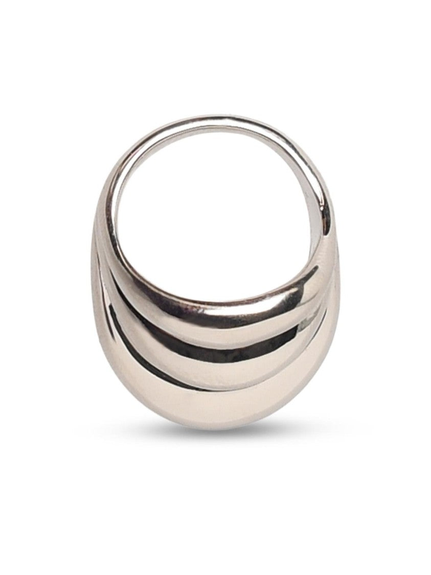 Panconesi 'Triptich Blow Up' Silver Copper Ring