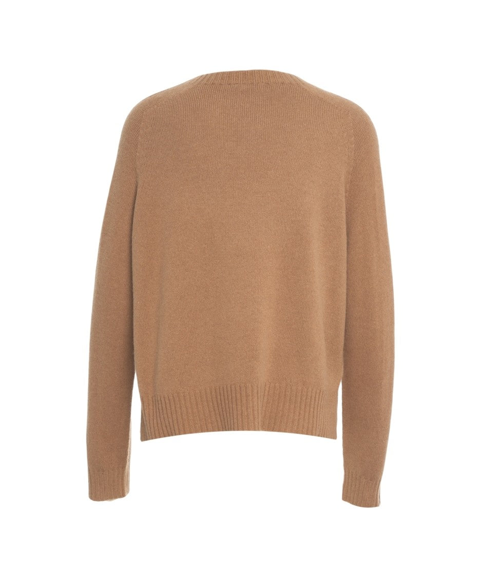 Liu Jo Knit Sweater With Heart Embroidery