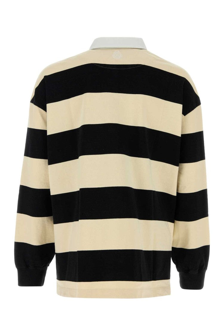 Alexander Mcqueen Embroidered Cotton Oversize Polo Shirt