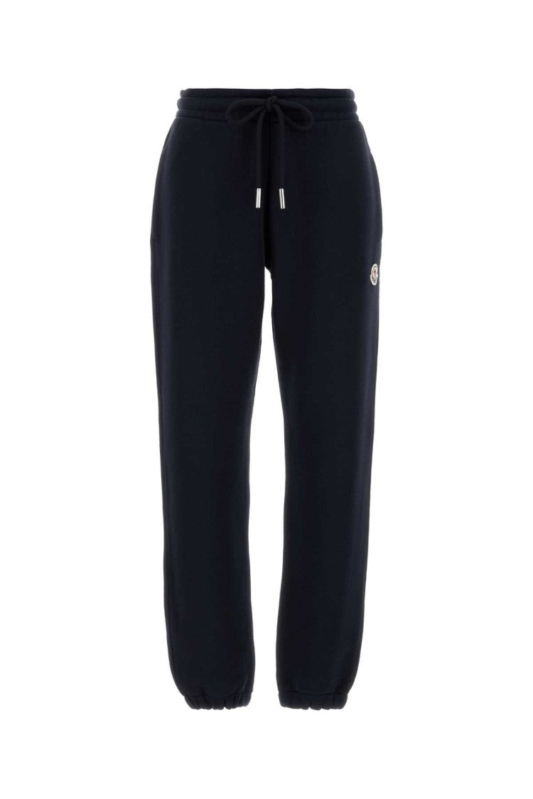 Moncler Midnight Blue Cotton Blend Joggers
