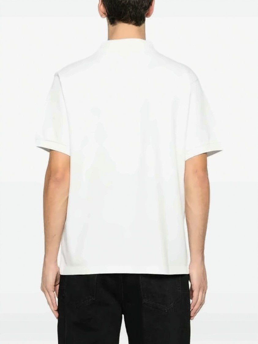 Kenzo Short-Sleeve Polo Shirt With Embroidered Emblem