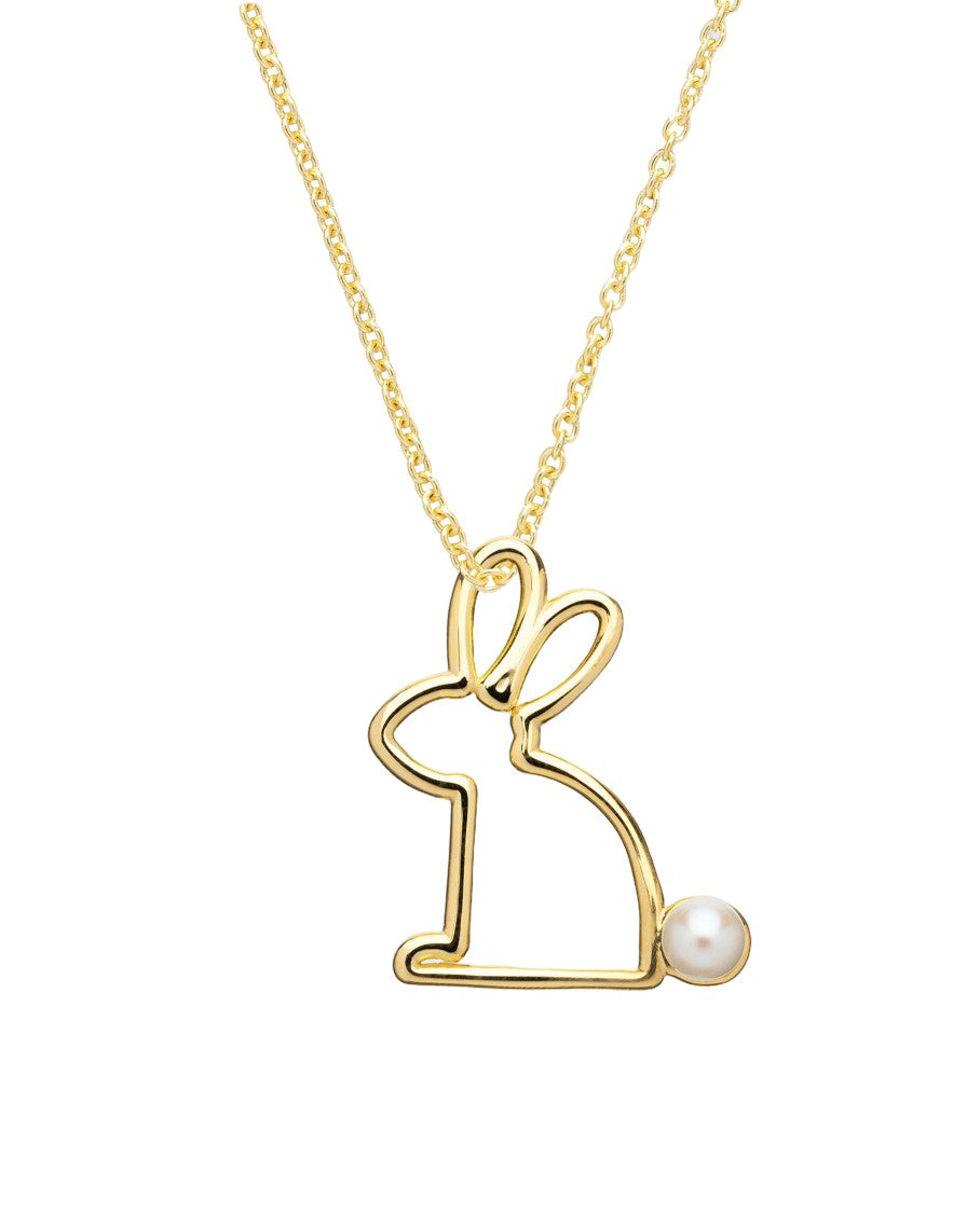 Aliita 9K Gold Casita Necklace