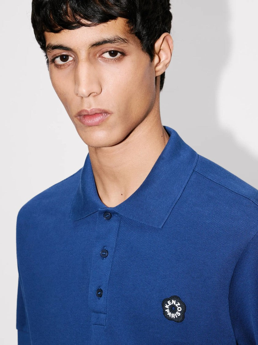 Kenzo Polo Boke Flower Embroidered Polo Shirt