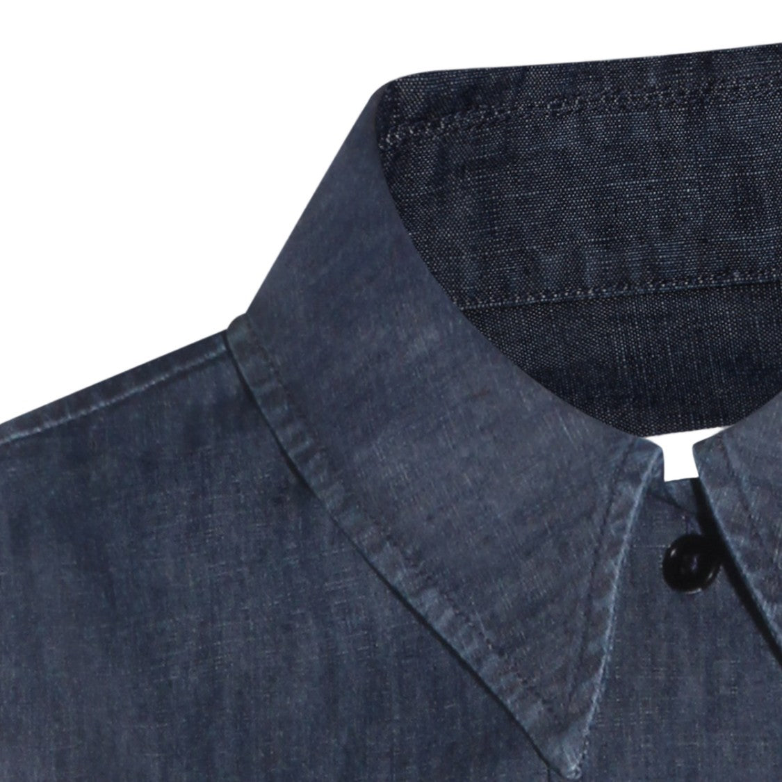 Jil Sander Structured Blue Shirt With Button-Down Front