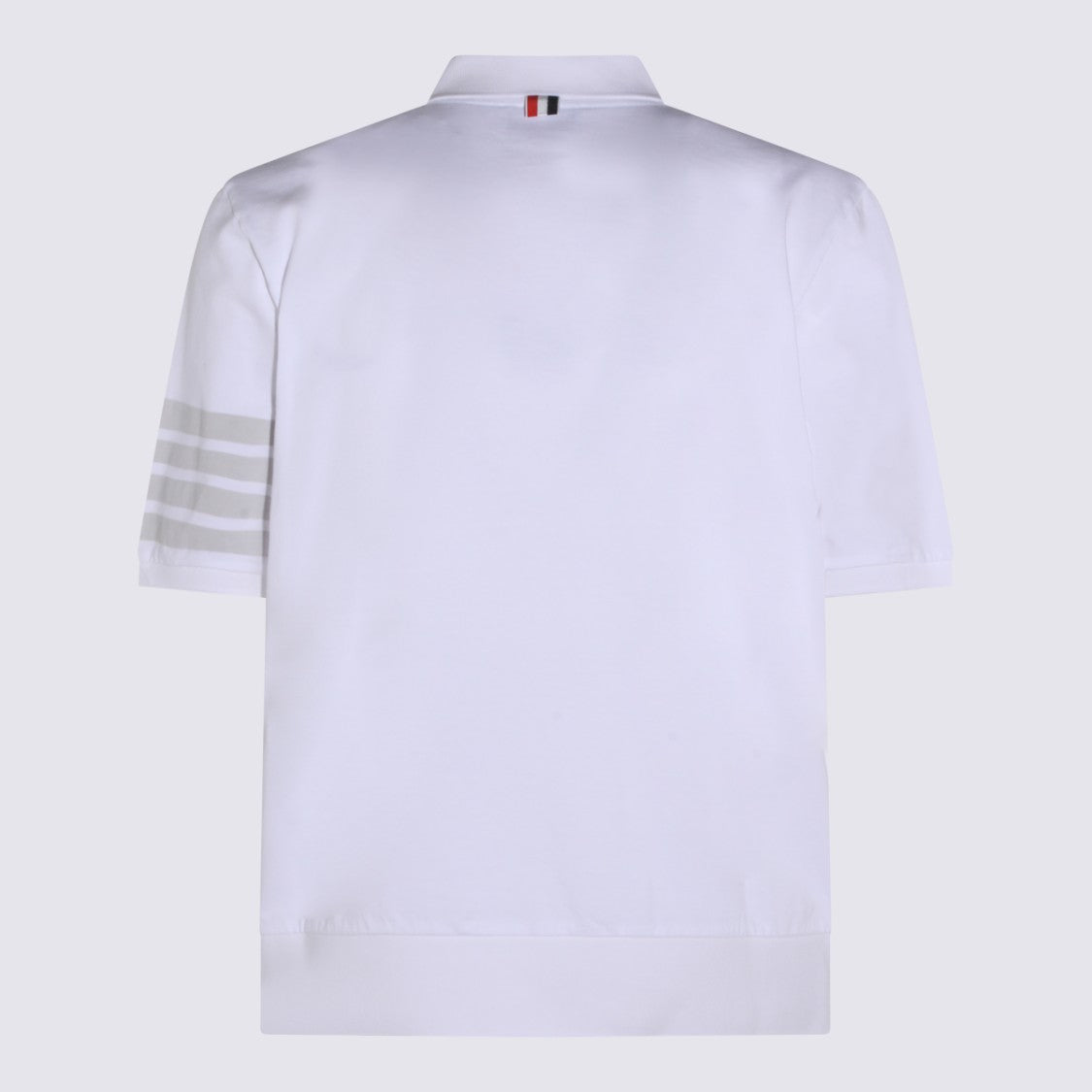 Thom Browne Minimalist White T-Shirt With Appeal
