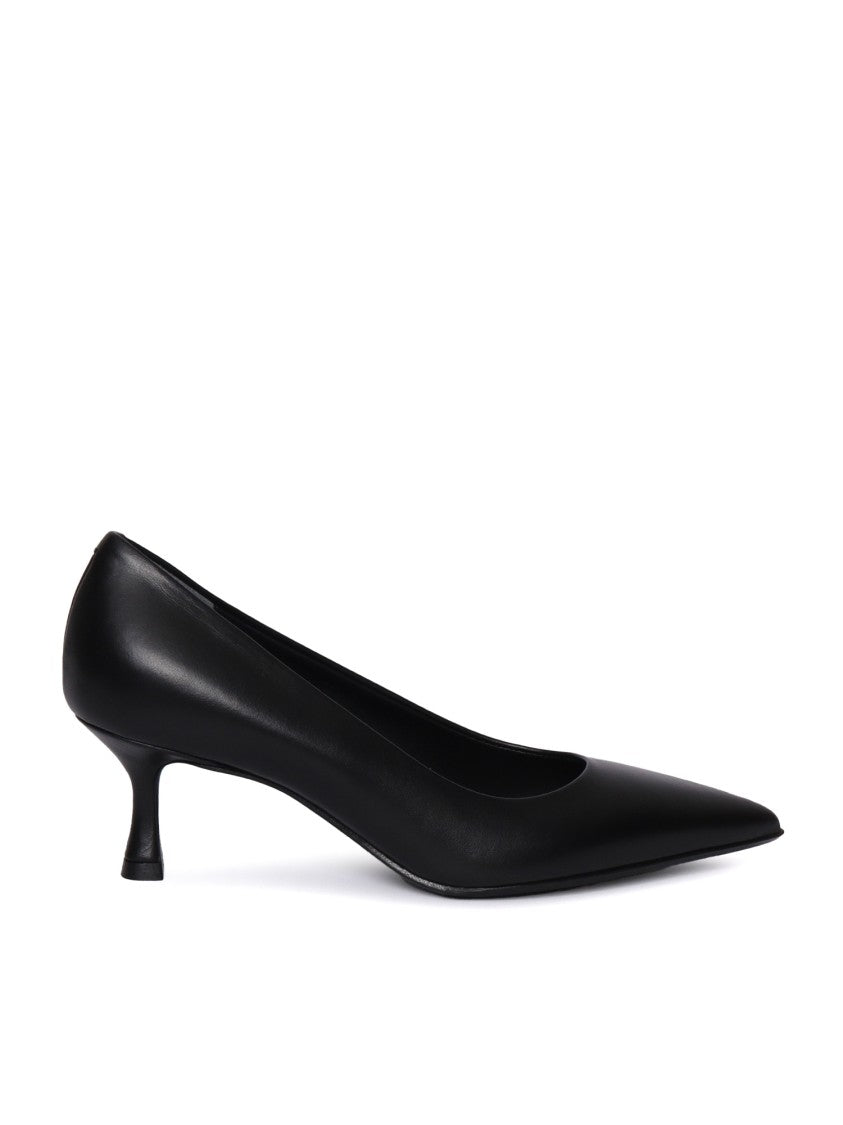 Sergio Levantesi Brunella56 Calf Black Pumps