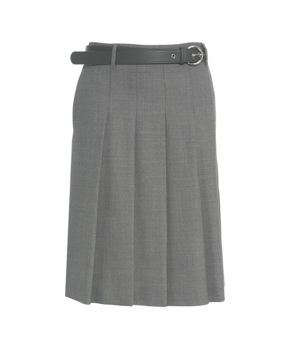 Max Mara 'Gimmy' Pleated Skirt