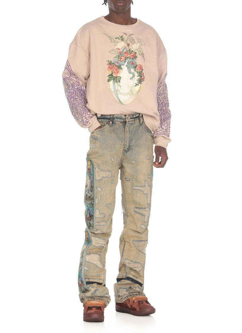 Who Decides War Unfurled Cotton Jeans