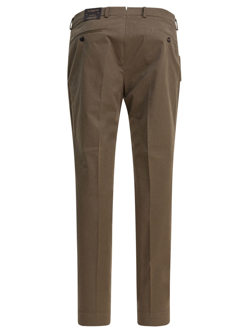 Incotex Slim Fit Stretch Cotton Pants