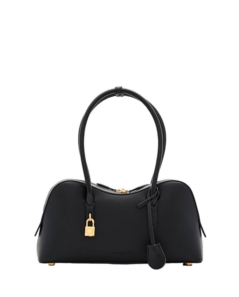 Stella Mccartney Ryder Shoulder Bag With Graded Leather And Brass Lock